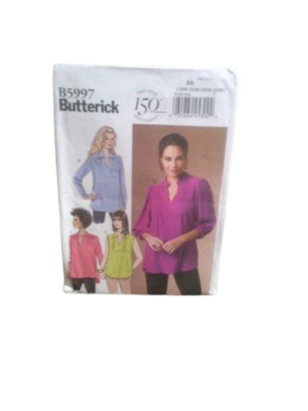 Butterick Pattern B5997 RR (18W-20W-22W-24W) One Plus Size pattern